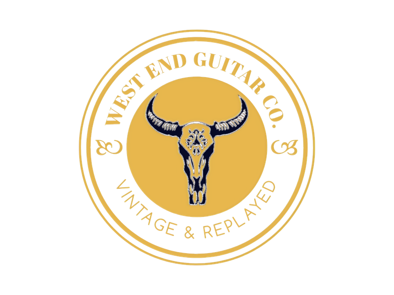 Westend Guitar Co. bull skull emblem